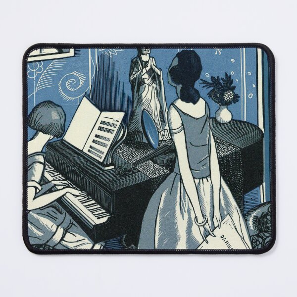 Item preview, The Piano And The Singer by Fernand Simeon designed and sold by InnerCitadel.