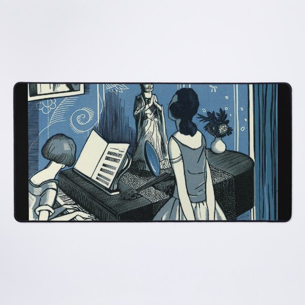 Item preview, The Piano And The Singer by Fernand Simeon designed and sold by InnerCitadel.