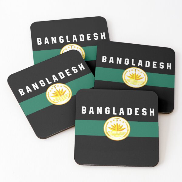 Item preview, Bangladesh - flag and coat of arms, water lily designed and sold by Mohja-Design.