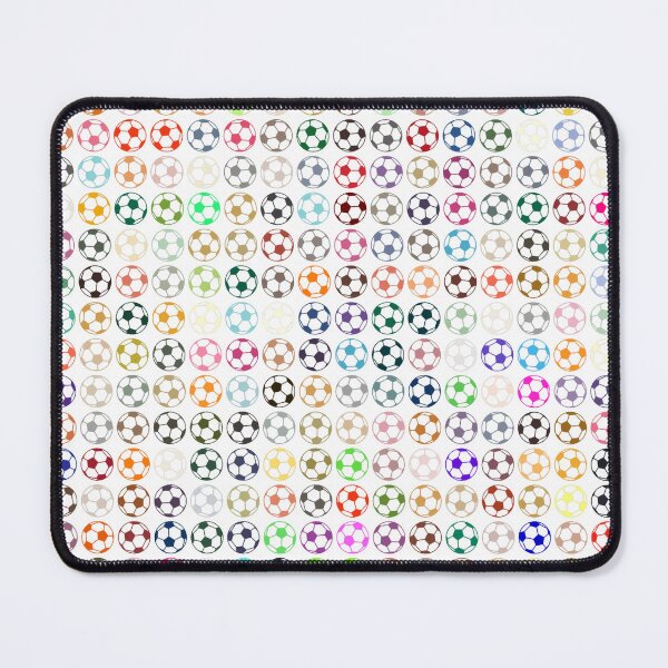 Item preview, Abstract Multi Color Football Soccer Ball Pattern designed and sold by Pixel4Art.