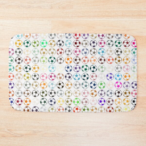 Item preview, Abstract Multi Color Football Soccer Ball Pattern  designed and sold by Pixel4Art.