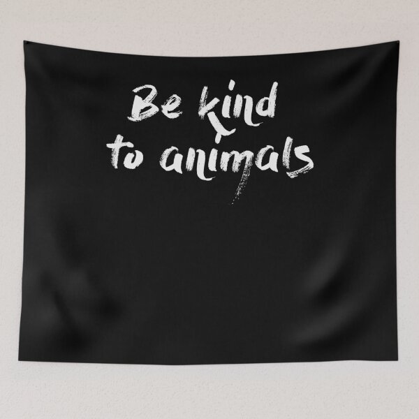 Item preview, Be Kind to Animals T-Shirt - Animal Lover tee vegan and vegetarian designed and sold by UniverseZen.
