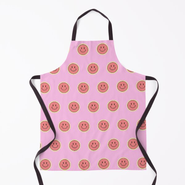 Item preview, Cute and Happy Pink Smiley Face Pattern designed and sold by luckymooninc.