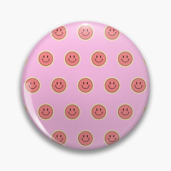 Artikelvorschau, Nettes und glückliches rosa Smiley-Gesichts-Muster entworfen und verkauft von luckymooninc.
