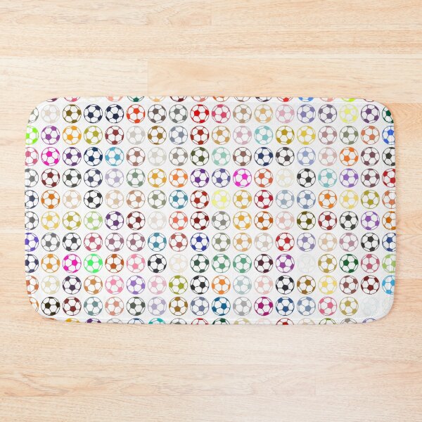 Item preview, Abstract Multi Color Football Soccer Ball Pattern  designed and sold by Pixel4Art.