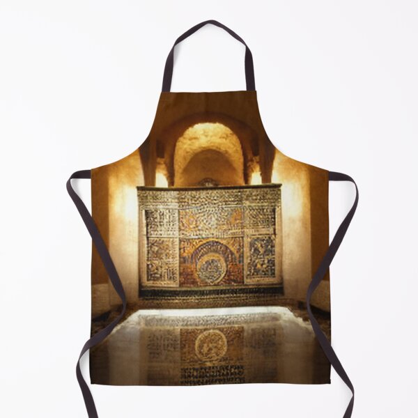 Item preview, mosaic of Al-Hamra Palace /castle and ancient Arab Islamic architecture spain designed and sold by MaissaArt.