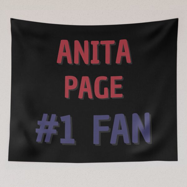 Item preview, Anita Page - #1 Fan designed and sold by Rybariuns.