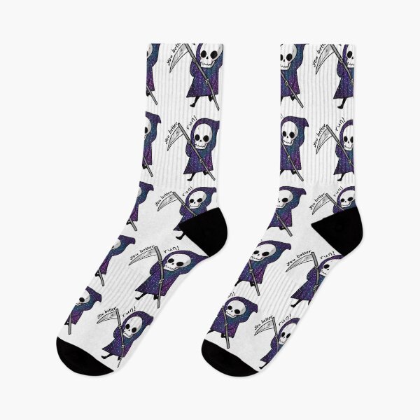 Item preview, Galaxy grim reaper you better run designed and sold by Mayarart.