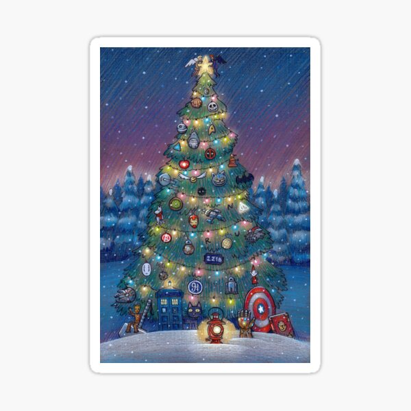 Item preview, Fandom Christmas Tree designed and sold by illustore.