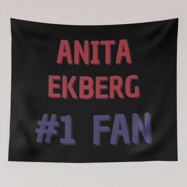 Item preview, Anita Ekberg - #1 Fan designed and sold by Rybariuns.
