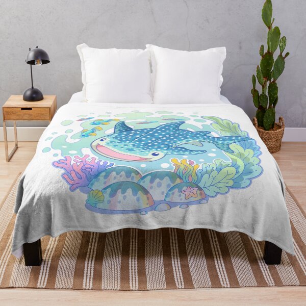 Item preview, cute whale shark cartoon character design designed and sold by Tony J.