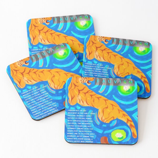 Item preview, Fauvism Tiger designed and sold by RivendellsArt.