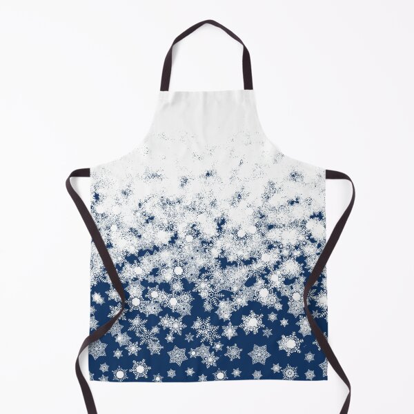 Item preview, Blizzard - Snowflakes on a blue background designed and sold by illustratious.