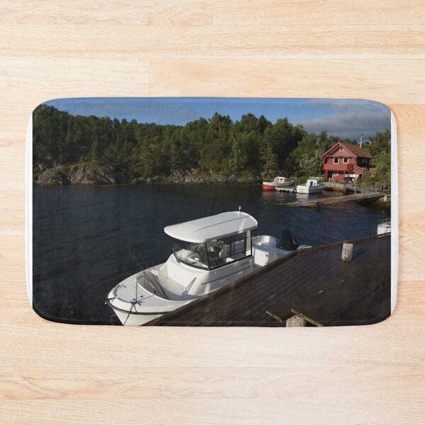 Item preview, A boat and a house in Norway designed and sold by Designsbyalisa.