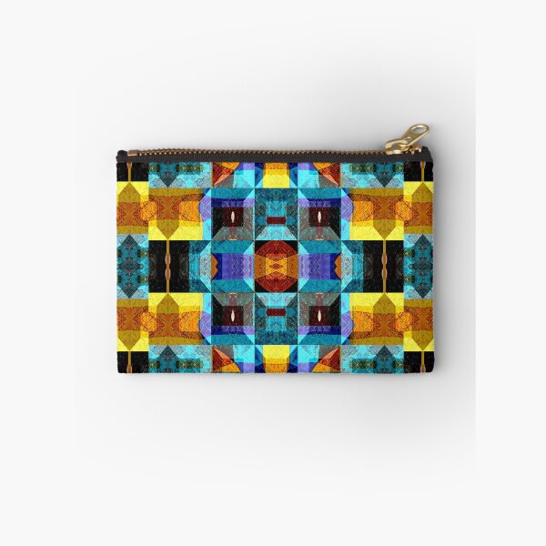 Item preview, POWERFUL LUMINOUS RADIAL COSMIC LABYRINTH PATCHWORK -  SPIRITUAL AWAKENING CUBIC GEOMETRIC ART PATTERN IN DEEP* designed and sold by Ralek.