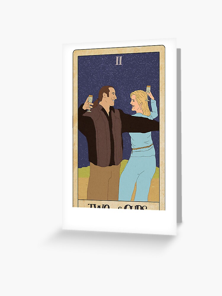 Tarot Card Cups Greeting Card Tarot Card Cups Greeting Card