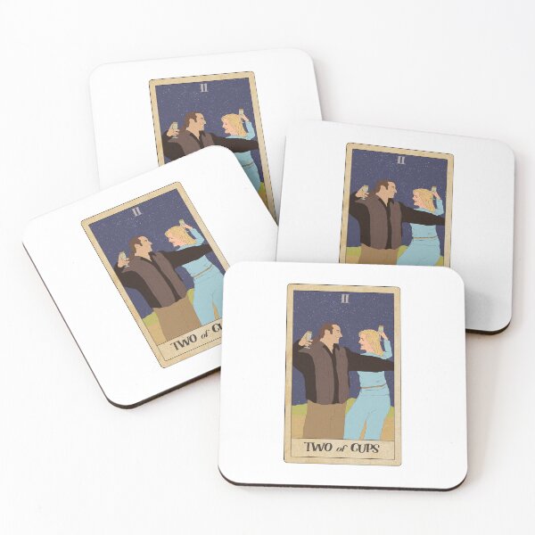 Item preview, Two of Cups Tarot Carmela Furio  designed and sold by Anabel Kane.