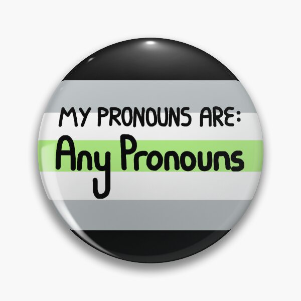Item preview, Agender any pronouns designed and sold by AmIAnAngelYet.