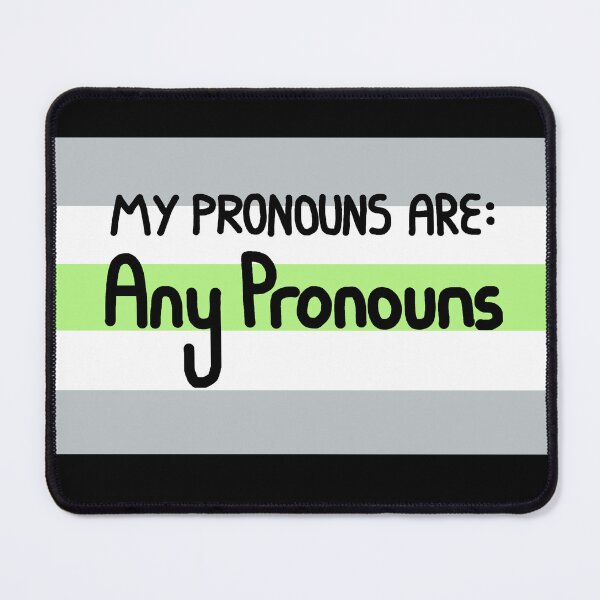 Item preview, Agender any pronouns designed and sold by AmIAnAngelYet.