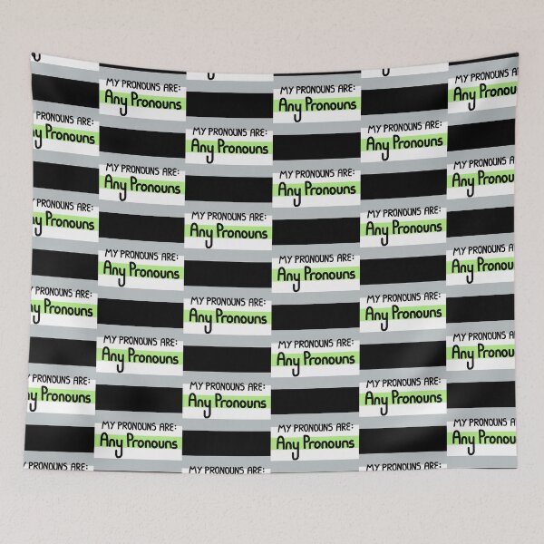 Item preview, Agender any pronouns designed and sold by AmIAnAngelYet.