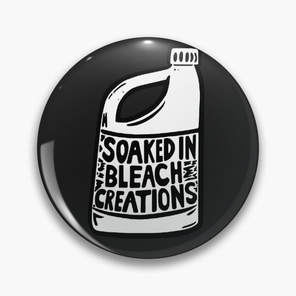 Item preview, Soaked In Bleach Creations Shop Bleach Bottle Logo designed and sold by Soaked-N-Bleach.