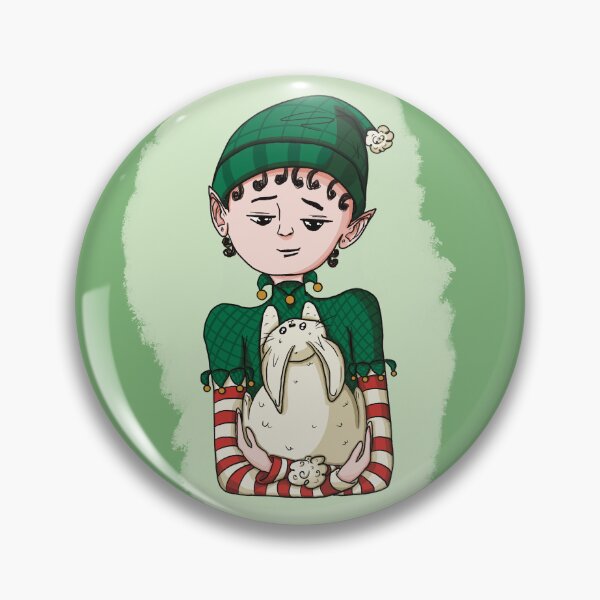 Item preview, Christmas elf designed and sold by Xatutik.art.