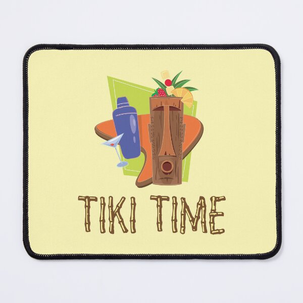 Item preview, Retro Tiki Bar Design, Tiki Time designed and sold by Futurebeachbum.