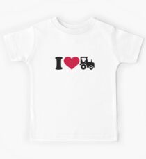 I love Tractor Kids Tee