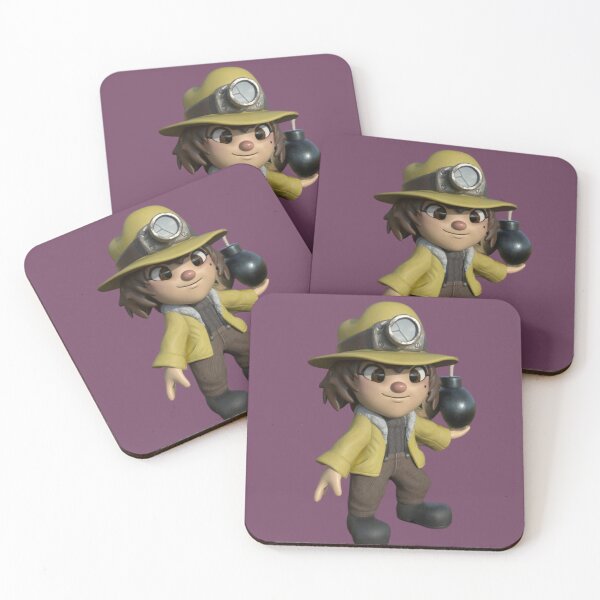 Item preview, spelunky boy with torch designed and sold by alexhales8008.