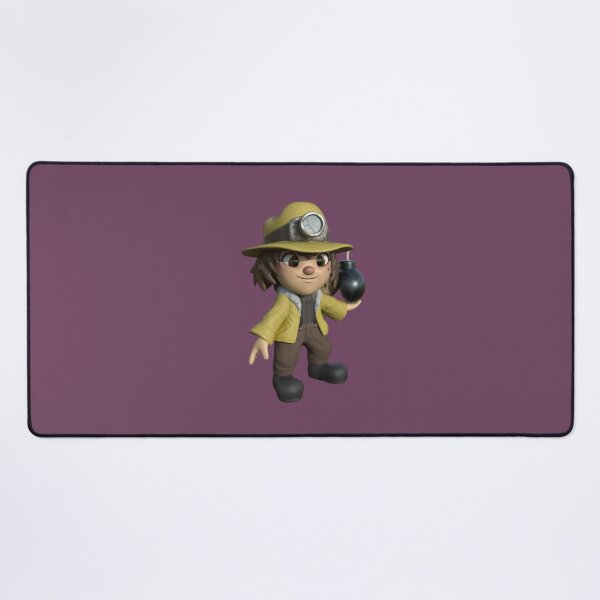 Item preview, spelunky boy with torch designed and sold by alexhales8008.