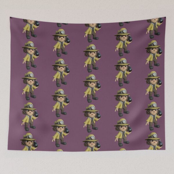 Item preview, spelunky boy with torch designed and sold by alexhales8008.
