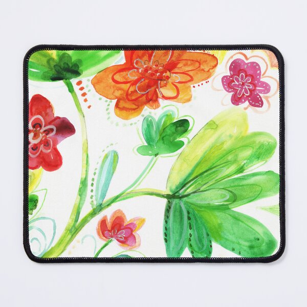 Item preview, Modern watercolor flowers sketch art designed and sold by lausn.