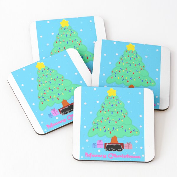 Item preview, Meow Christmas! designed and sold by Naturefaedesign.