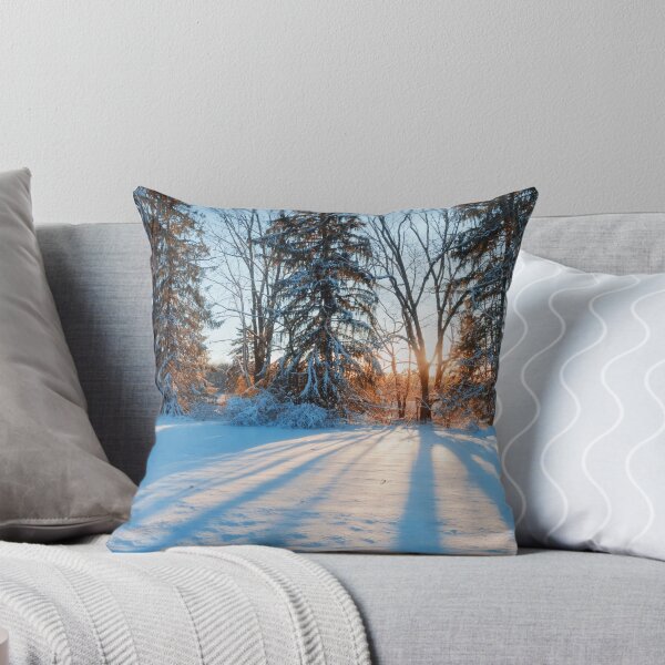 Item preview, Sunset on Snowy Field designed and sold by dlamb.