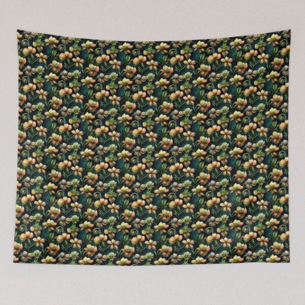 Item preview, Beautiful flower pattern, watercolors, calming floral pattern designed and sold by TreasuryOE.