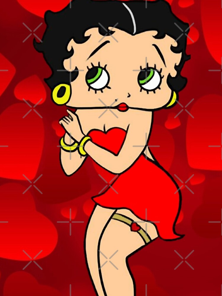 Betty Boop Collage Red Betty Boop Betty Boop Dufflebag 2022 Betty