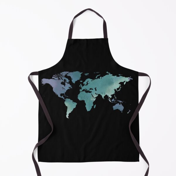 Item preview, Watercolor Map Of The World Silhouette PNG Design XXIV designed and sold by Irina Sztukowski.