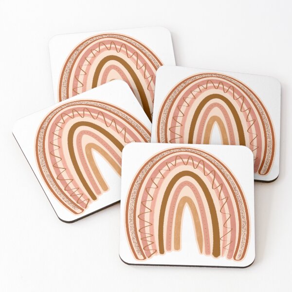 Item preview, Pink & Tan Rainbow designed and sold by EmilyPKnepp.