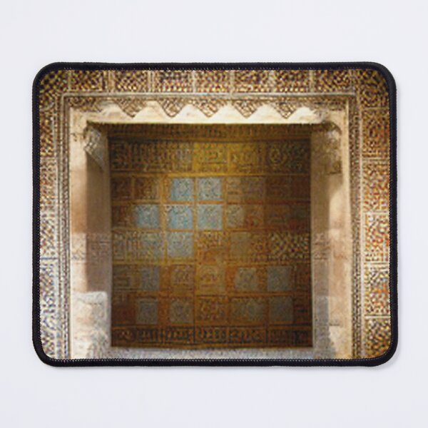 Item preview, mosaic of Al-Hamra Palace /castle and ancient Arab Islamic architecture spain designed and sold by MaissaArt.