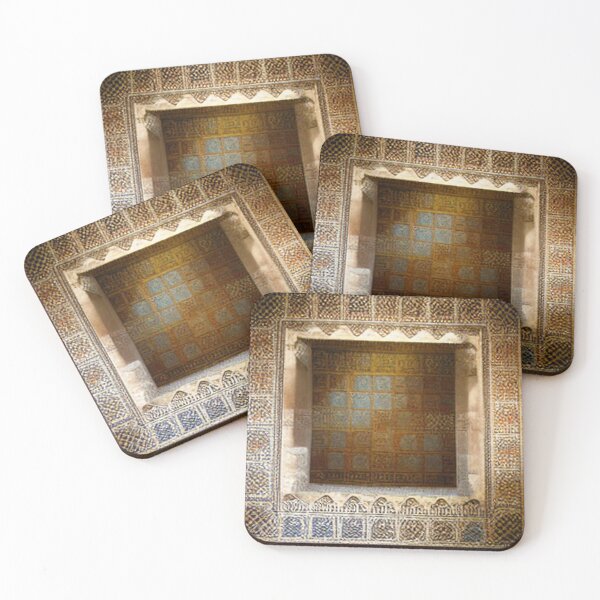 Item preview, mosaic of Al-Hamra Palace /castle and ancient Arab Islamic architecture spain designed and sold by MaissaArt.