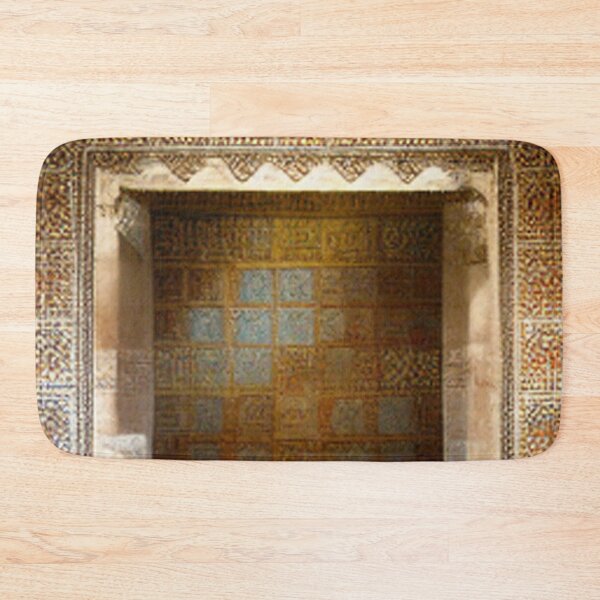 Item preview, mosaic of Al-Hamra Palace /castle and ancient Arab Islamic architecture spain designed and sold by MaissaArt.