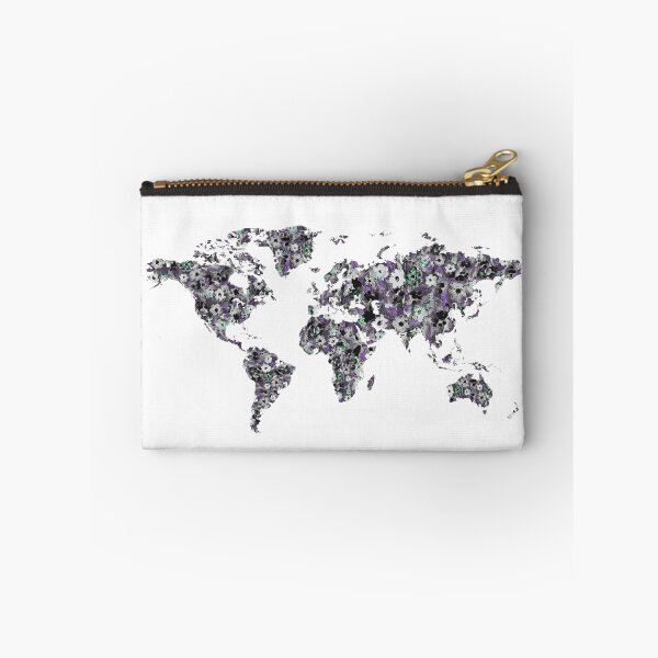 Item preview, Watercolor Map Of The World Silhouette PNG Design XXV designed and sold by Irina Sztukowski.