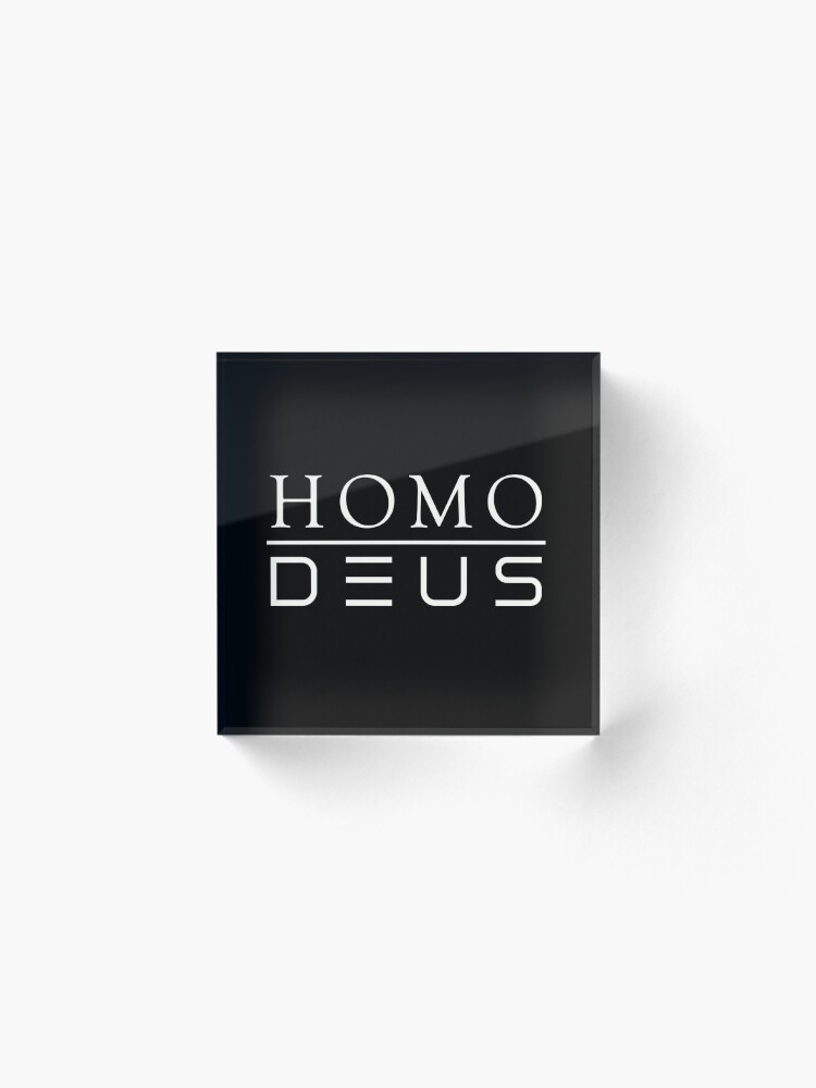 Alternate view of Homo Deus Acrylic Block