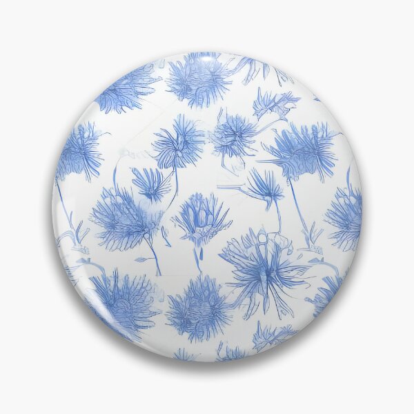 Item preview, Blue Aster Summer Flower Pattern designed and sold by Sapphire07.