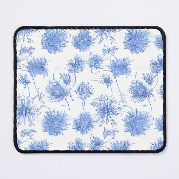Item preview, Blue Aster Summer Flower Pattern designed and sold by Sapphire07.