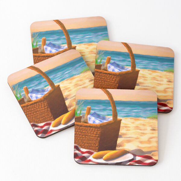Item preview, Picnic on the beach designed and sold by Artheticsbyamna.