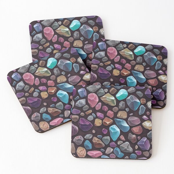Item preview, Realistic, beautiful 3D texture with gem stones designed and sold by annamiss.