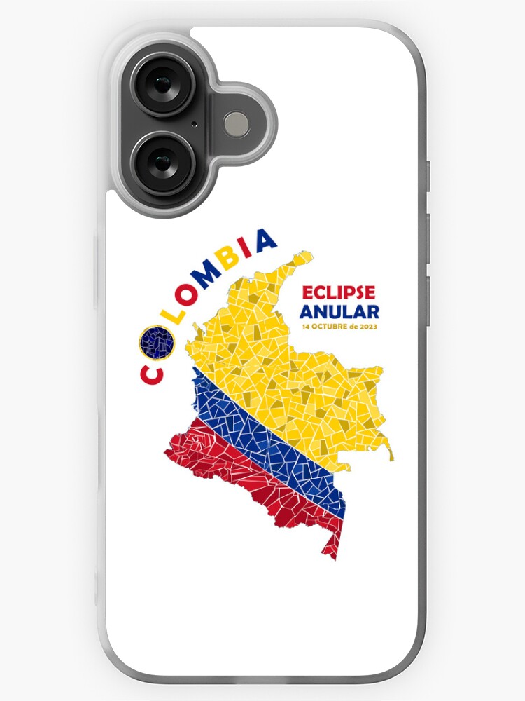 Thumbnail 1 of 5, iPhone Case, Colombia Annular Eclipse 2023 designed and sold by Eclipse2024.