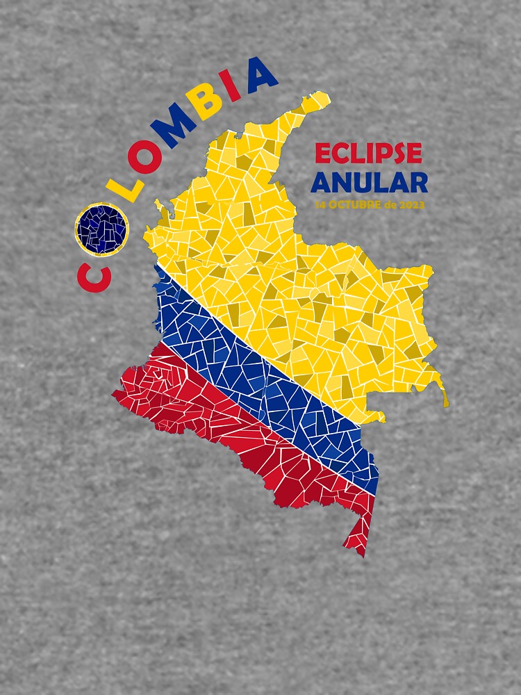 Thumbnail 5 of 5, Lightweight Sweatshirt, Colombia Annular Eclipse 2023 designed and sold by Eclipse2024.