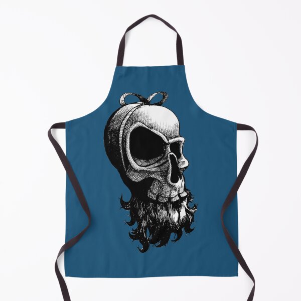 Item preview, Christmas Santa Skull Drawing designed and sold by LarksDrawings.